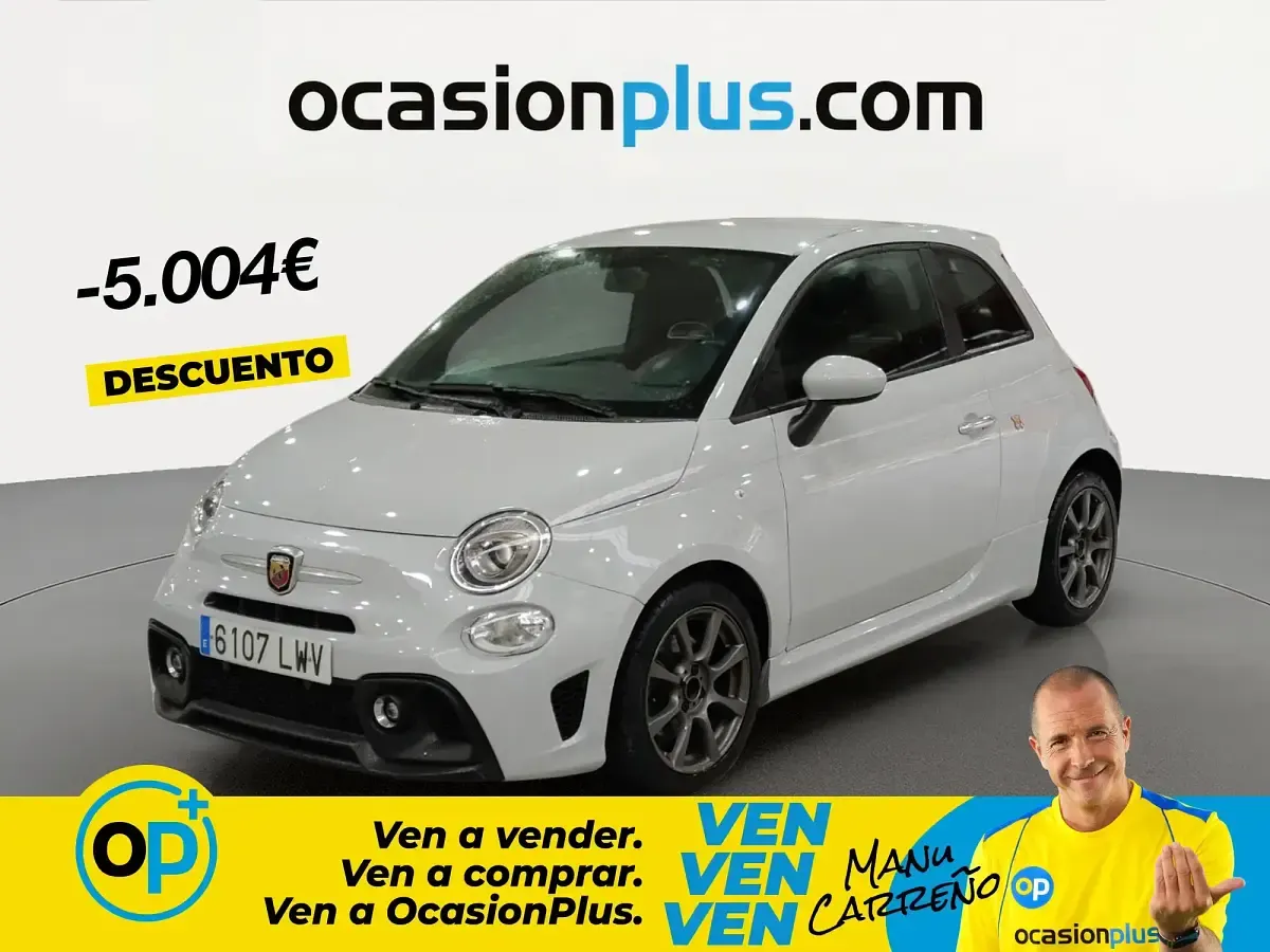 Usado Abarth 595 145 CV (106 kW) 2022 Gris Utilitario