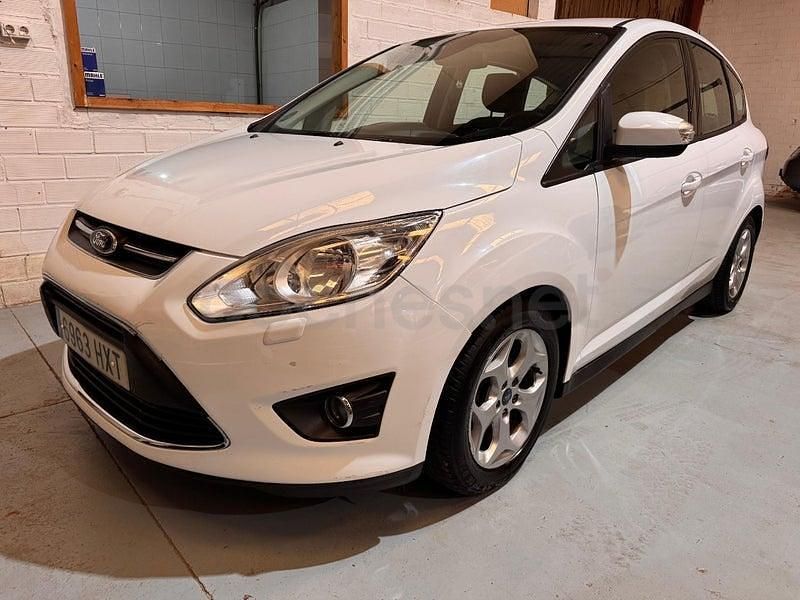 Usado Ford C-MAX Trend 100 CV (73 kW) 2014 Blanco Monovolumen
