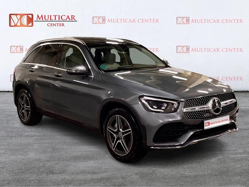 Usado Mercedes GLC220 194 CV (142 kW) 2019 Gris / plata SUV