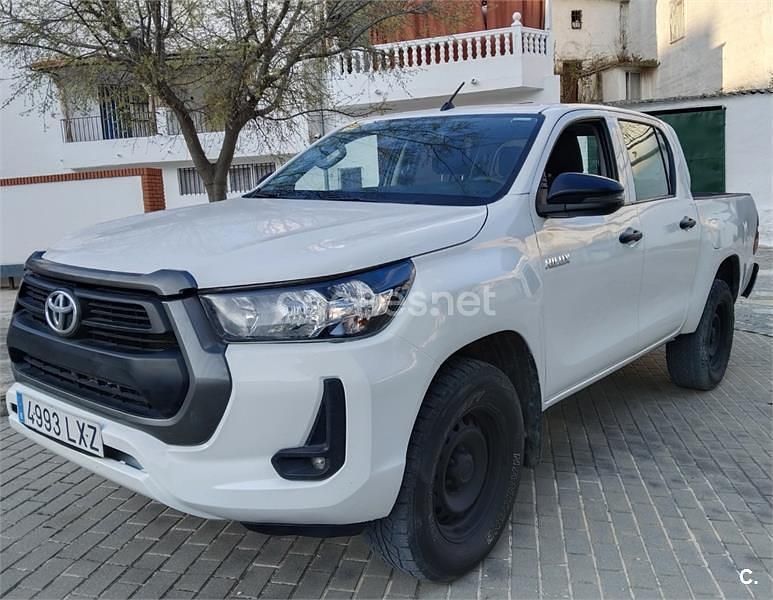 Käytetty Toyota HiLux Plus 150 HP (110 kW) 2022 Valkoinen Nouto