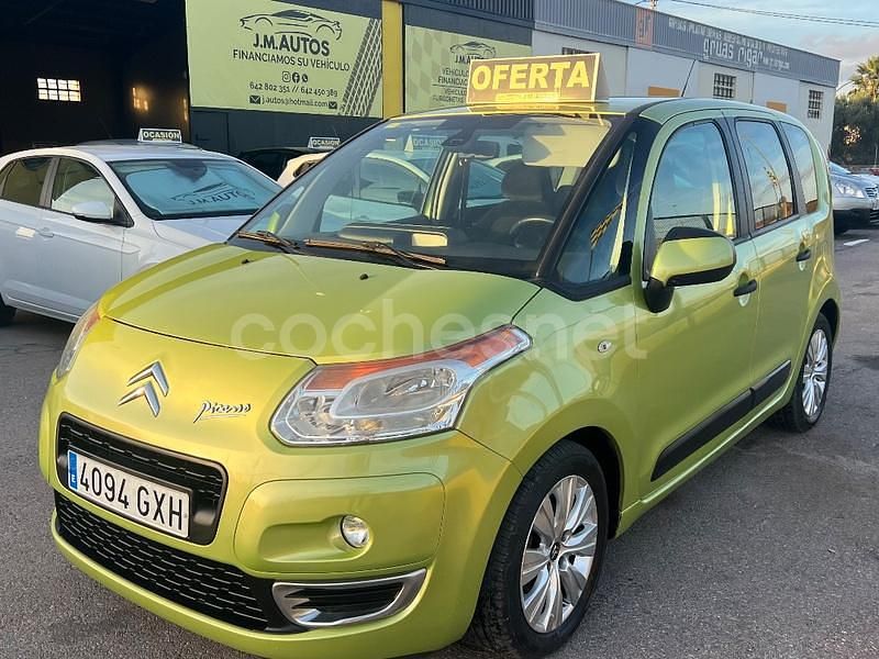Usado Citroën C3 Picasso Exclusive 90 CV (66 kW) 2010 Verde Monovolumen