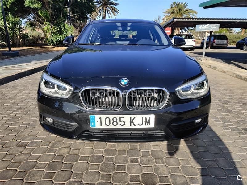 Usado BMW 116 116 CV (85 kW) 2018 Negro Utilitario