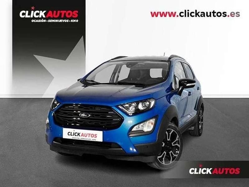 Usado Ford Ecosport Active 125 CV (91 kW) 2022 Azul SUV