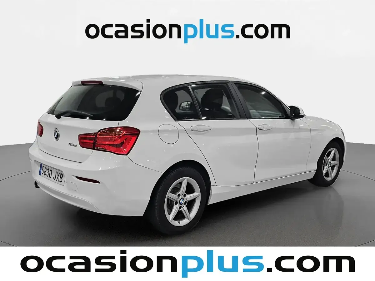Usado BMW 116 116 CV (85 kW) 2017 Blanco Utilitario