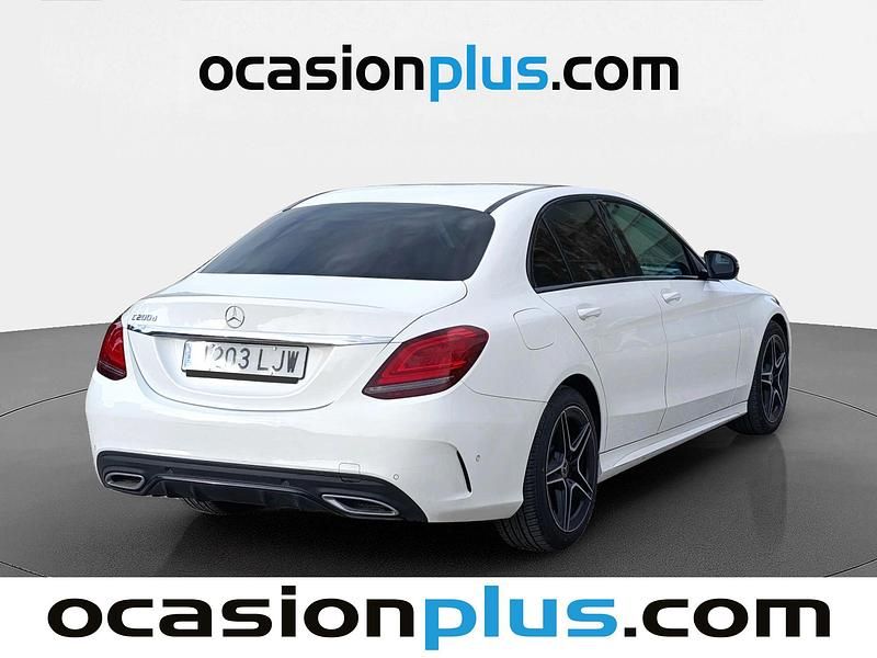 Usado Mercedes C200 AMG 160 CV (117 kW) 2020 Blanco Berlina