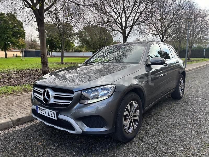 Usado Mercedes GLC220 170 CV (125 kW) 2018 Gris / plata SUV