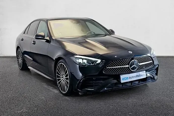 Usado Mercedes C220 200 CV (147 kW) 2023 Negro Berlina