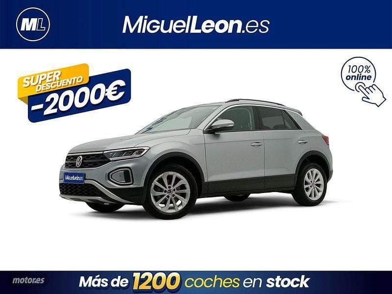 Gris Usado 2024 VW T-Roc Life SUV | 23.985 € (Super precio) - Imagen 1/3