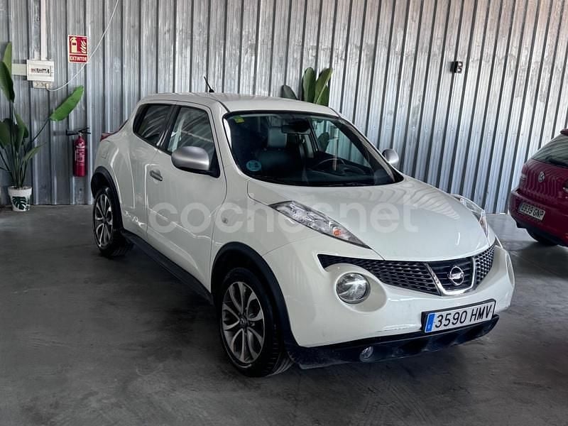Blanco Usado 2013 Nissan Juke Acenta SUV | 7650 € (Precio justo) - Imagen 1/4