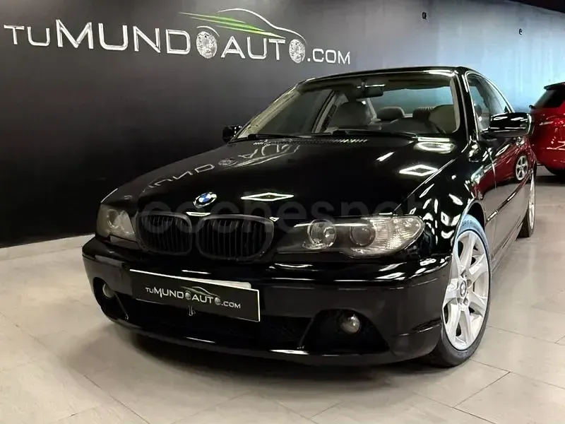 Usado BMW 320 150 CV (110 kW) 2004 Negro Coupe