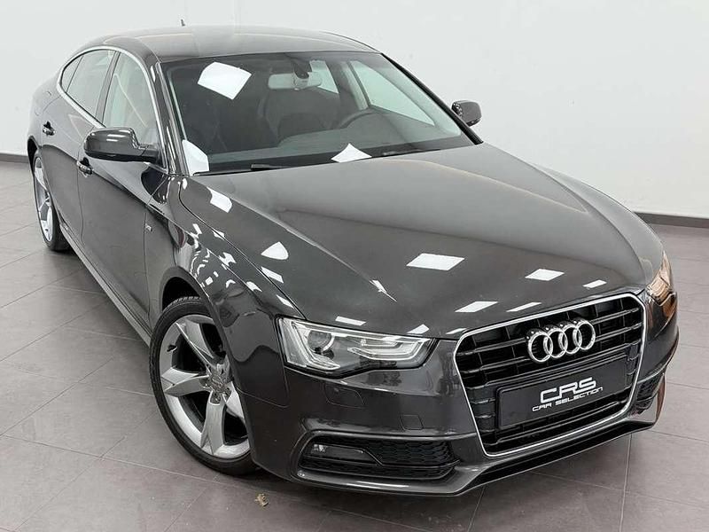 Usado Audi A5 Sportback S-Line 170 CV (125 kW) 2014 Gris Utilitario