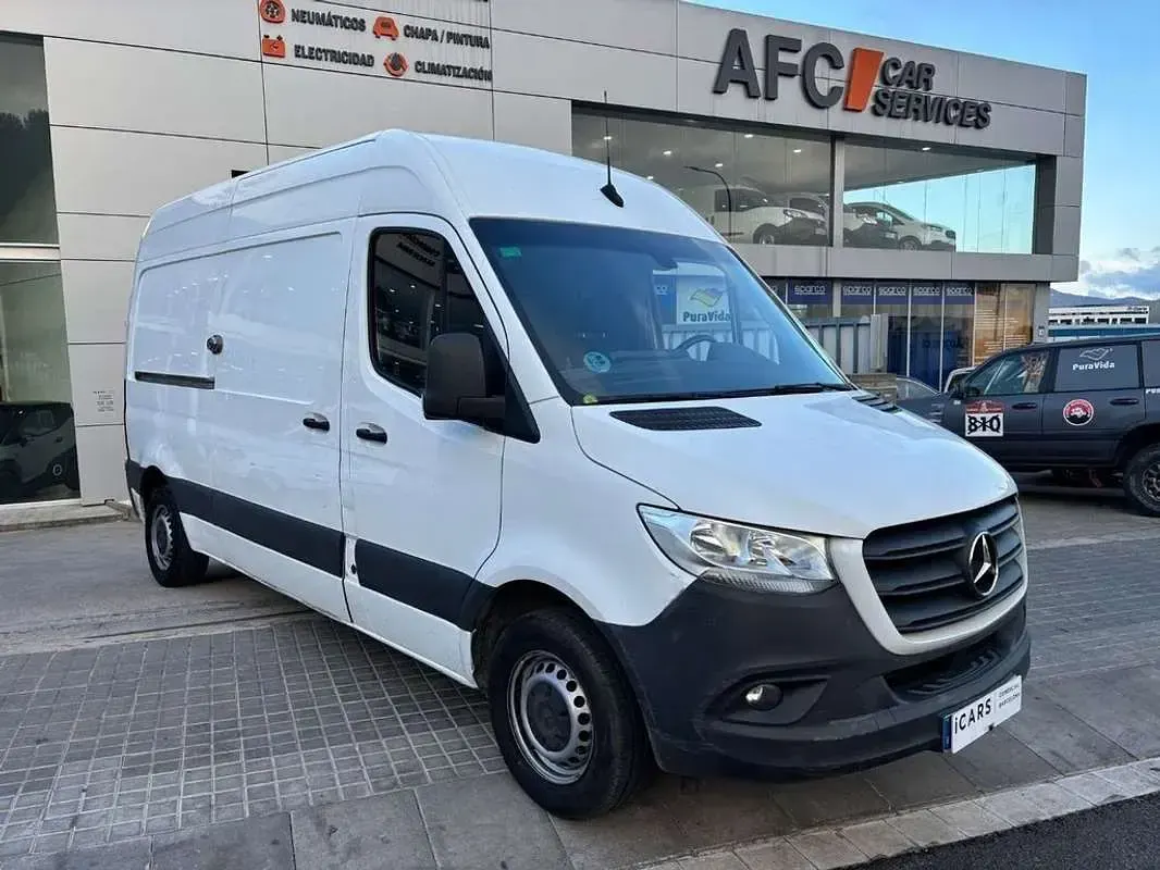 Usado Mercedes Sprinter 113 CV (83 kW) 2021 Blanco Van