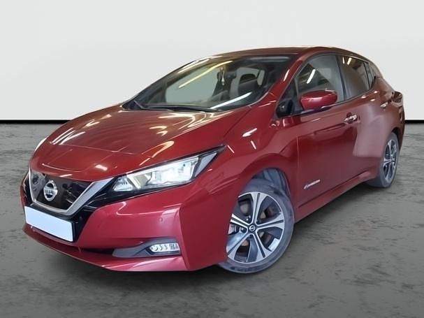 Rojo oscuro Usado 2020 Nissan Leaf Utilitario | 13.990 € (Precio justo) - Imagen 1/4