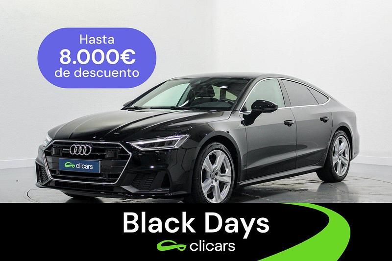 Negro Usado 2019 Audi A7 Berlina | 43.990 € (Precio justo) - Imagen 1/4