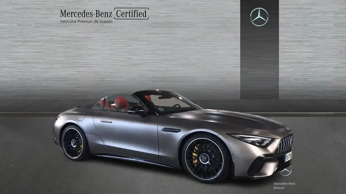 Usado Mercedes SL63 AMG AMG 639 CV (469 kW) 2022 Gris Berlina
