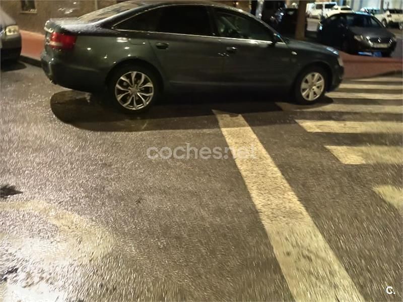 Usado Audi A6 180 CV (132 kW) 2008 Negro Berlina