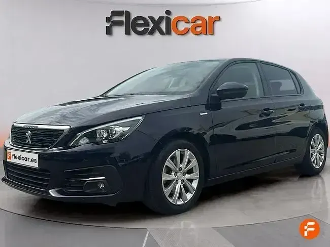Usado Peugeot 308 Style 130 CV (95 kW) 2020 Azul Berlina