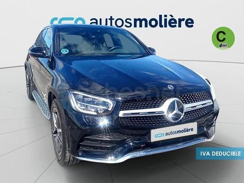 Usado Mercedes GLC220 194 CV (142 kW) 2022 Negro Coupe