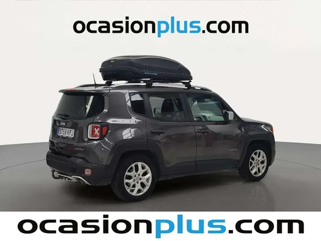 Usado Jeep Renegade Limited 120 CV (88 kW) 2018 Gris SUV