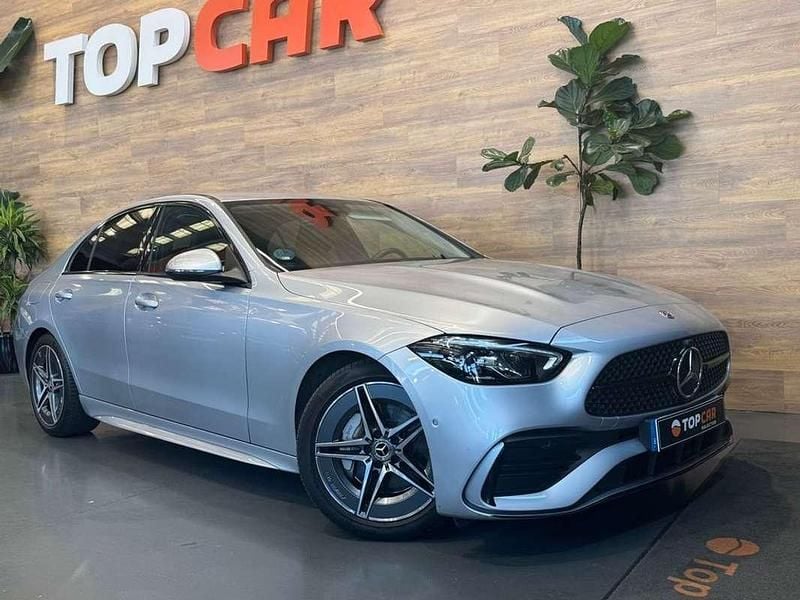 Gris Usado 2022 Mercedes C200 AMG Berlina | 34.500 € - Imagen 1/4