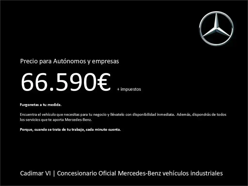 Nuevo Mercedes V220 Avantgarde 163 CV (119 kW) 2026 Negro Monovolumen