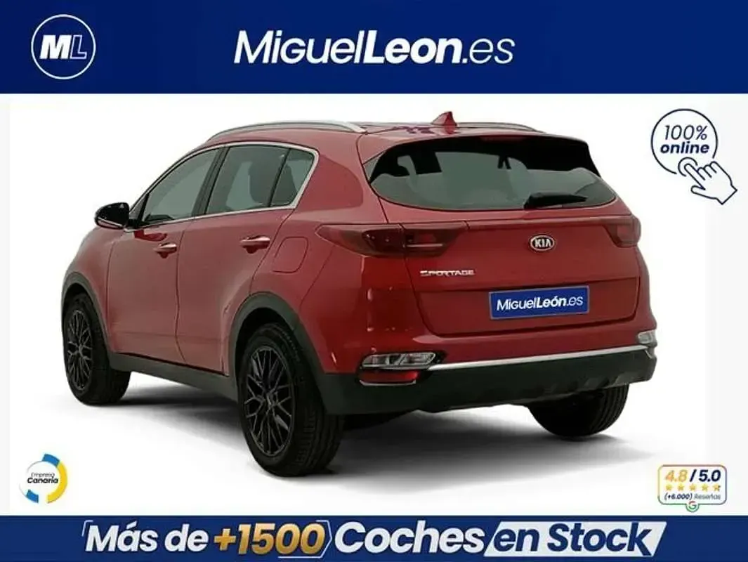Usado Kia Sportage 116 CV (85 kW) 2021 Rojo SUV