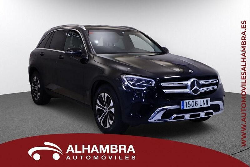 Usado Mercedes GLC200 163 CV (119 kW) 2021 Negro SUV