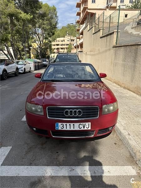Usado Audi A4 Cabriolet 163 CV (119 kW) 2003 Rojo Descapotable