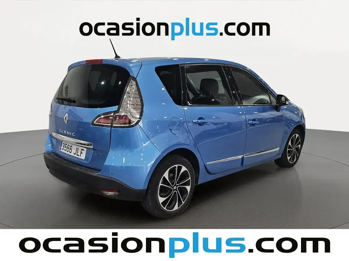 Usado Renault Scénic III Bose Edition 110 CV (80 kW) 2016 Azul Monovolumen