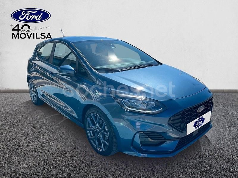 Usado Ford Fiesta Trend 75 CV (55 kW) 2023 Azul Utilitario
