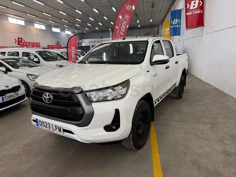Usado Toyota HiLux 150 CV (110 kW) 2021 Blanco Pickup/Camioneta