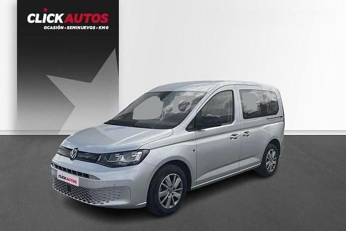 Usado VW Caddy 102 CV (75 kW) 2024 Gris Monovolumen