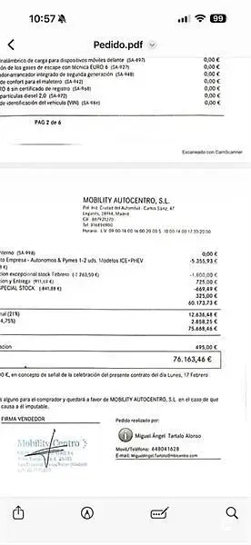 Usado Mercedes GLC220 197 CV (144 kW) 2025 Blanco SUV