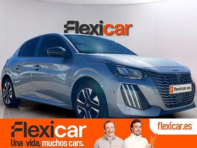 Usado Peugeot 208 Allure 100 CV (73 kW) 2024 Gris Utilitario