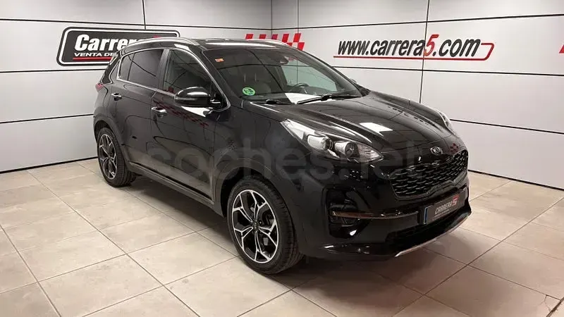 Usado Kia Sportage GT-Line 177 CV (130 kW) 2019 Negro SUV