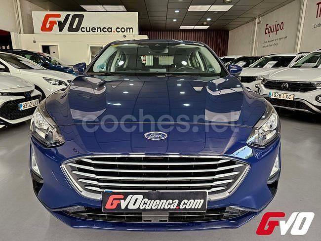 Usado Ford Focus Trend 120 CV (88 kW) 2020 Azul Berlina