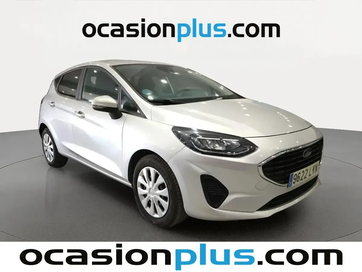 Usado Ford Fiesta Trend 75 CV (55 kW) 2022 Gris Utilitario