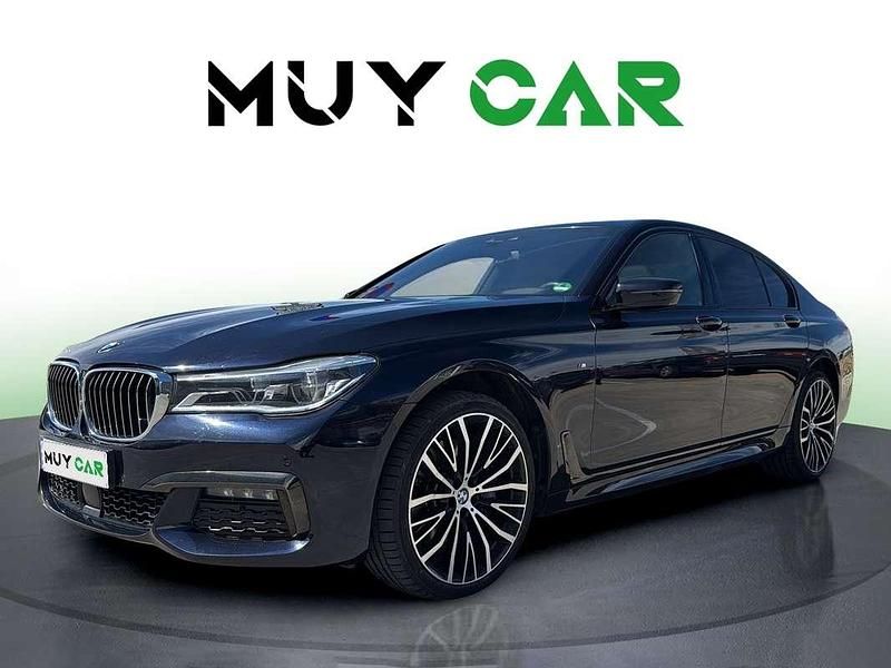 Usado BMW 730 265 CV (194 kW) 2018 Azul Berlina