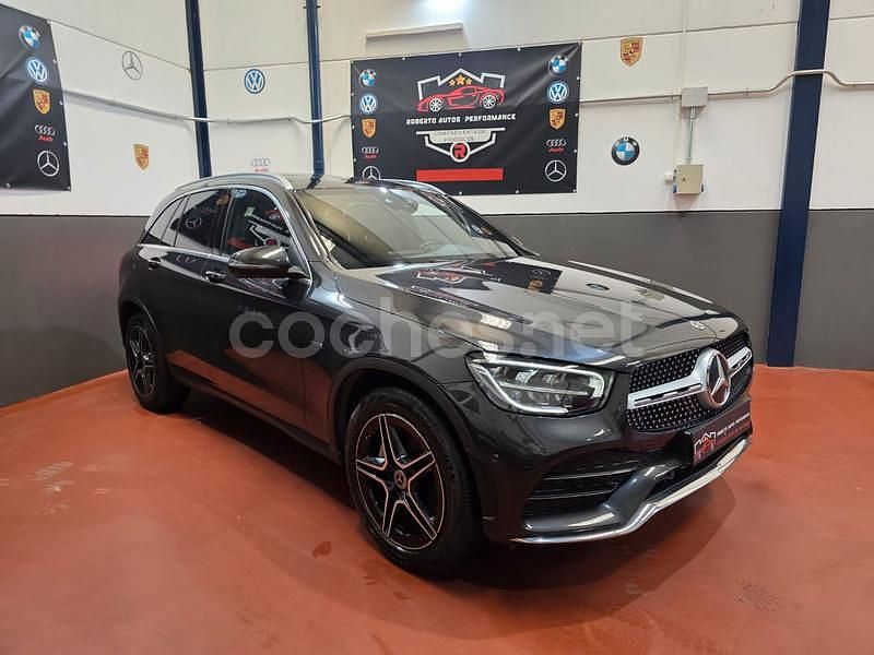 Gris / plata Usado 2021 Mercedes GLC300e SUV | 34.900 € (Precio justo) - Imagen 1/4