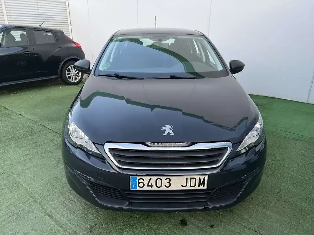 Usado Peugeot 308 SW Access 110 CV (80 kW) 2015 Azul Familiar