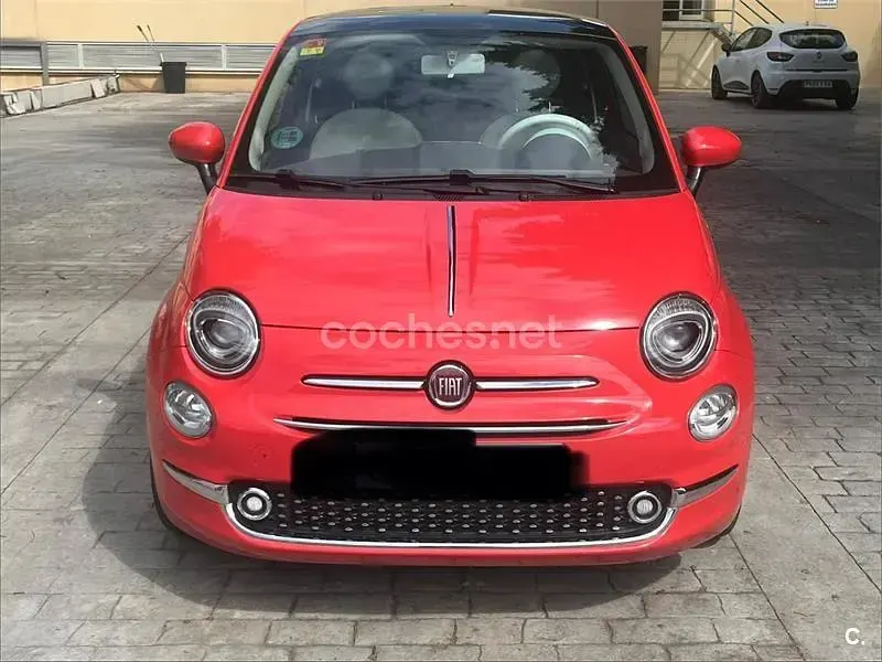 Usado Fiat 500 69 CV (50 kW) 2018 Rojo Berlina
