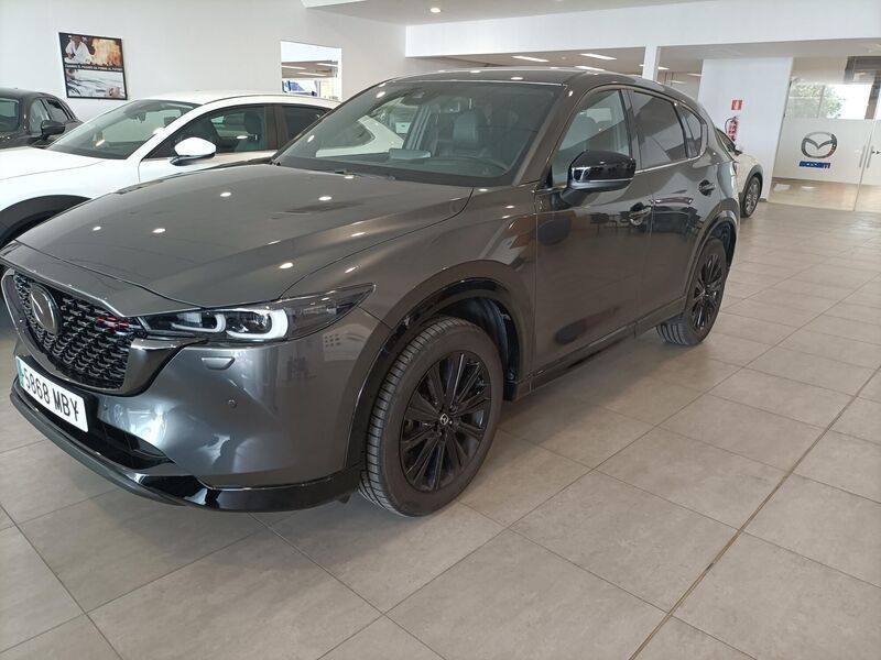 Usado Mazda CX-5 Homura-Line 165 CV (121 kW) 2022 Gris SUV