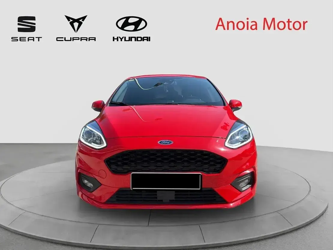 Usado Ford Fiesta ST-Line 101 CV (74 kW) 2018 Rojo Utilitario
