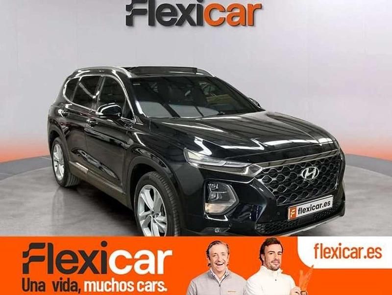 Negro Usado 2019 Hyundai Santa Fe Style SUV | 24.270 € (Precio justo) - Imagen 1/4