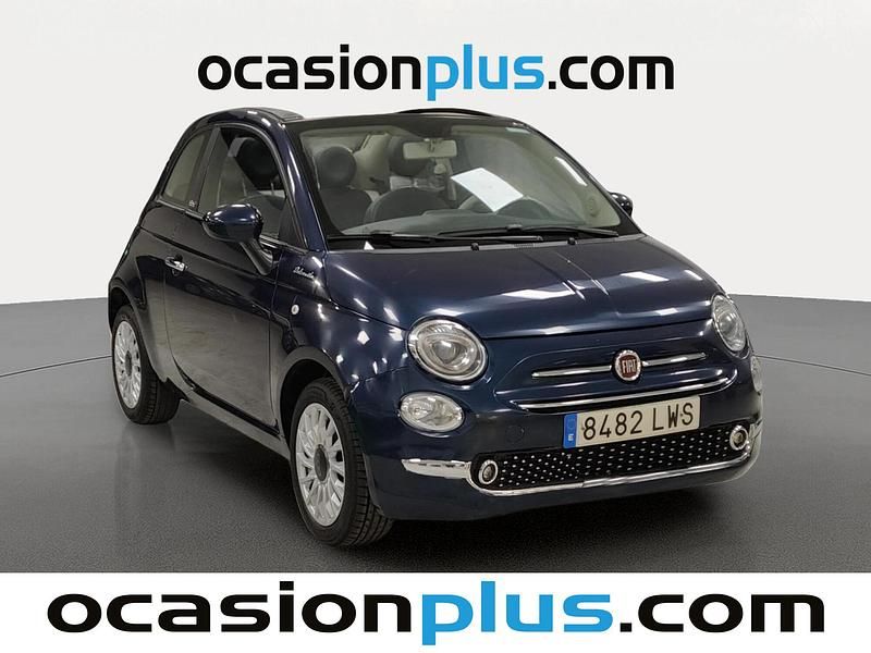 Usado Fiat 500 Dolcevita 70 CV (51 kW) 2022 Azul Descapotable