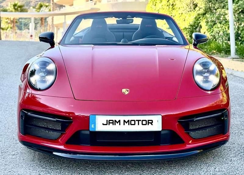 Rojo Usado 2023 Porsche 911 Carrera 4 Cabriolet Descapotable | 179.900 € (Super precio) - Imagen 1/4