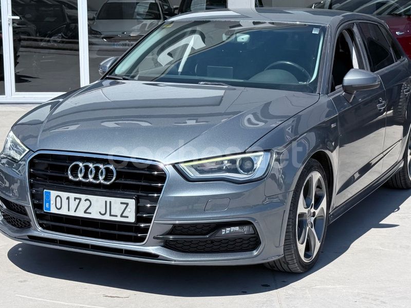 Gris / plata Usado 2016 Audi A3 Sportback Berlina | 15.500 € (Precio justo) - Imagen 1/4