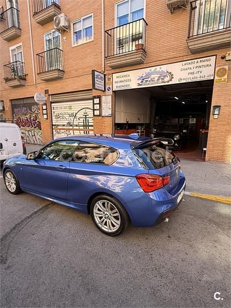 Usado BMW 118 150 CV (110 kW) 2016 Azul Utilitario