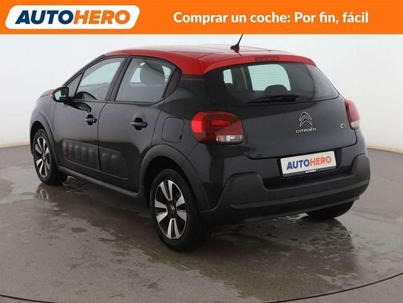 Usado Citroën C3 Feel 110 CV (80 kW) 2019 Negro Utilitario