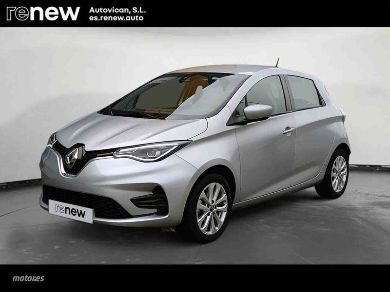 Gris / plateado Usado 2021 Renault Zoe Intens Utilitario | 17.290 € (Precio justo) - Imagen 1/4